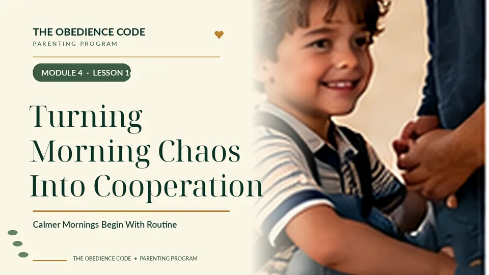 Module four: everyday parenting routines